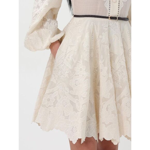 Zimmermann Dress Woman White - Picture 4 of 4